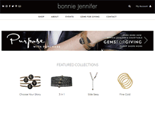 Tablet Screenshot of bonniejennifer.com